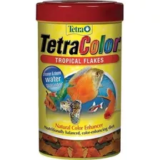 Alimento Peces Tropicales Acuario Escamas Tetra Color 200gr