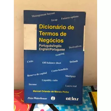 Livro Dicionário De Termos De Negócios De Manoel O.