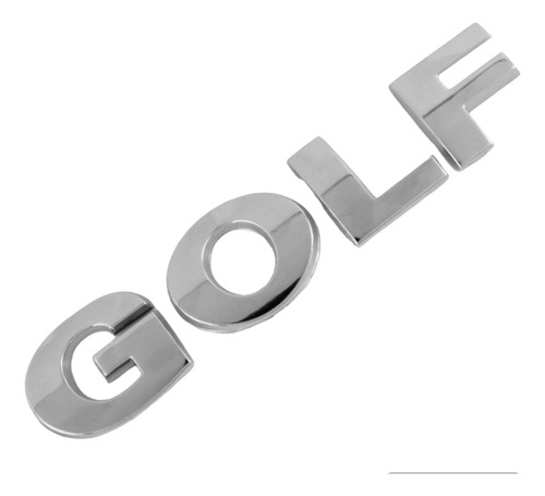 Foto de 1 Emblema Golf Cromo De Volkswagen Bajo Pedido