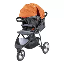 Carriola Prinsel Travel System Fox Light Gris Naranja