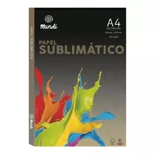 Papel Sublimático Globinho Mundi Premium A4 100 Folhas