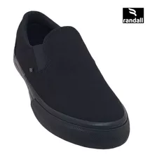 Sapatênis Randall Masculino Slip On Lona Yatch