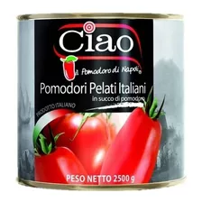 Tomate Pelatti Italiano Ciao 2500g Kit Com 2