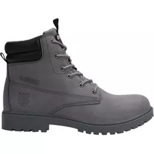 Bota Casual Lincoln K-swiss 8082 Gris Hombre