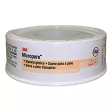 Fita Micropore Bege 12,5mmx10m 1533 3m 2un