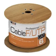 Rollo Cable F/utp Nexxt Cat 6 305m Exterior Certificado