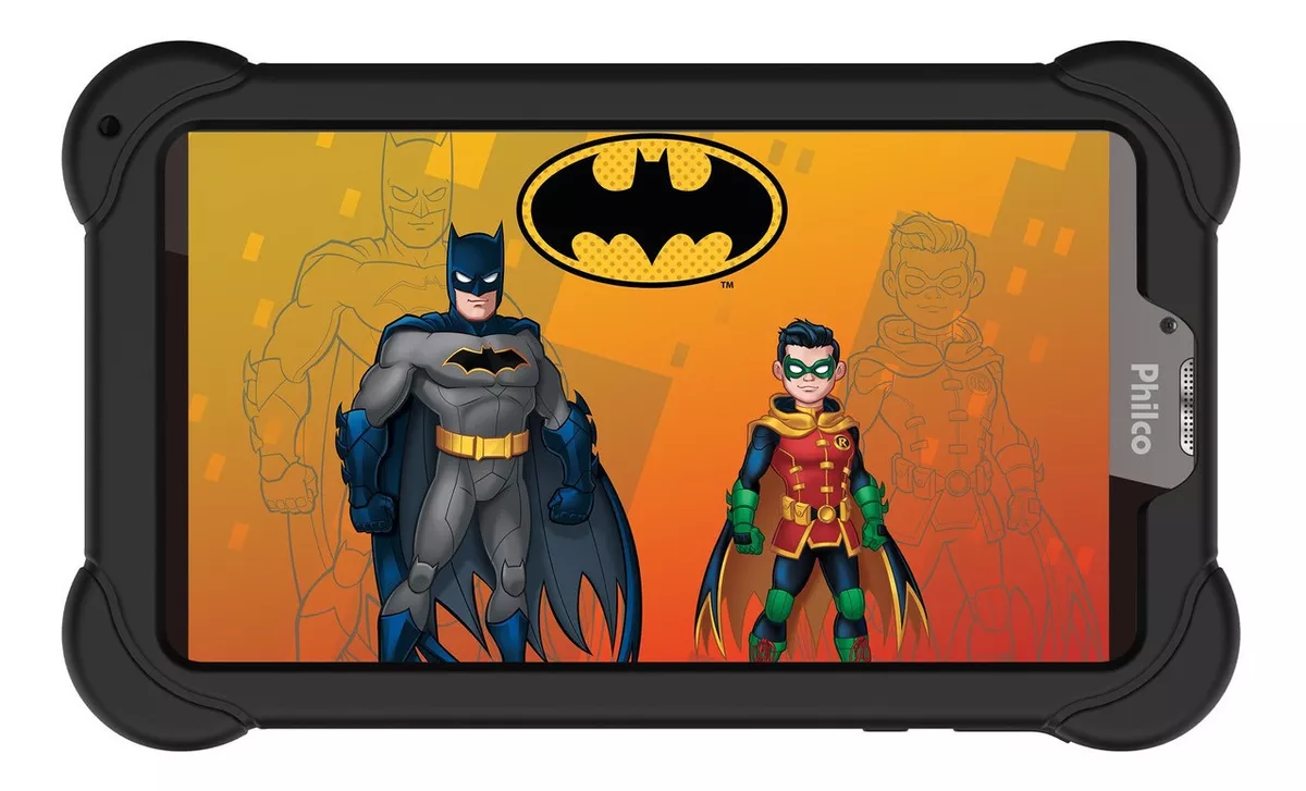 Tablet Philco Ptb7ssgbt Batman Kids 7 16gb Cinza/preto E 1gb De Memória Ram