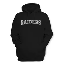 Sudadera Raiders De Oakland Nfl Gorro Y Cangurera