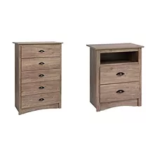 Set De Muebles De Dormitorio Salt Spring - Gris Drifted