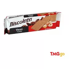 Galletas Veni Wafer Hazelnut Biscolata 110gr(2 Unidad)-super