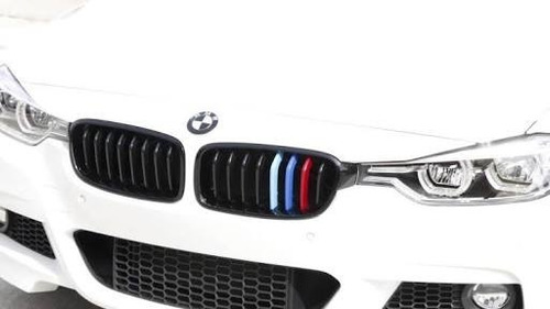 Tiras Embellecedores Parrilla Bmw Serie 3 F30 2012 - 2019  Foto 3