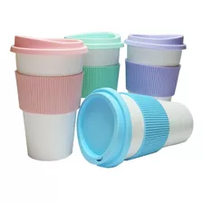 Vaso Térmico Para Souvenir Mug Starbucks Colores Pastel X15