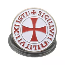 Medalha Cruz De Malta Cavaleiros Knights Templários 