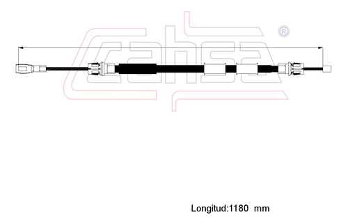 Chicote Freno Trasero Dodge Journey 2012 2.4l Cahsa Foto 2