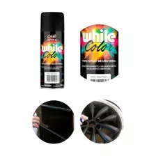 Tinta Spray White Color Preto Fosco 340ml Uso Geral Orbi