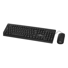 Kit Teclado E Mouse Usb Numérico Preto Maketech