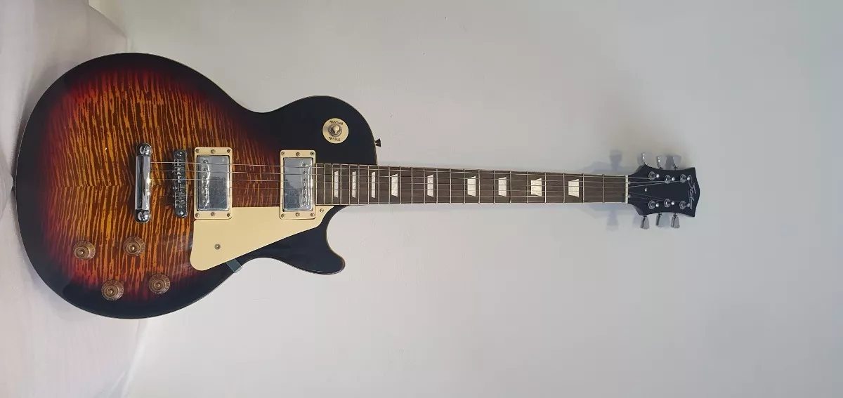 Guitarra Electrica Tipo Les Paul Ega30fl3ts