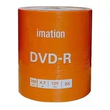 Dvd -r Imation Estampado X 100 Unidades 4.7gb Super Oferta