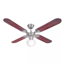 Ventilador Techo Liliana Vthm214 Con Luz Palas Reversibles 