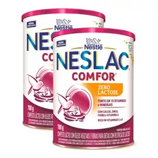 Neslac Comfor Composto Lácteo Zero Lactose 700g | Kit Com Du