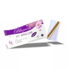 160 Kit Manicure Com Toalha Luvinha Com Emoliente Lixa E Pa