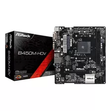 Motherboard Asrock B450m-hdv Amd Socket Am4 Ryzen 5ta Gen.