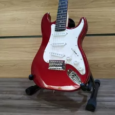 Guitarra Strato Juvenil 3/4 Phx Ist1-mrd Vermelho Metálico