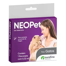 Kit 7 Neopet Antipulgas Para Gatos Até 8 Kg Ourofino