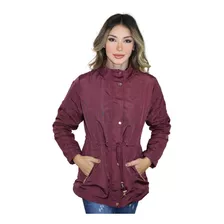 Jaqueta Parka Feminina Pelinho Capuz Removível Inverno Bolso