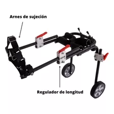 Carrito Ortopedico Propaw Lab 5.0 Para Perros Y Gatos Discapacitados Regulable