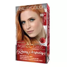 Tinta Beautycolor Kit 8644 Rojo Cobrizo Claro