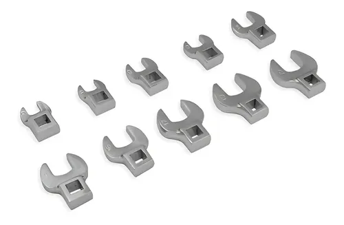 Set Llaves Pata De Cabra Bremen Enc 3/8 10 Pz 10 A 19mm 7780
