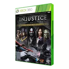 Jogo Xbox 360 Injustice Original Midia Fisica