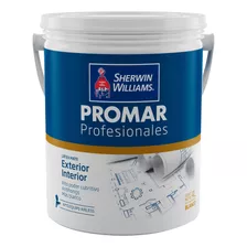 Pinturas Sherwin Williams Promar Prof Int/ext Mate Bco 4 Lts