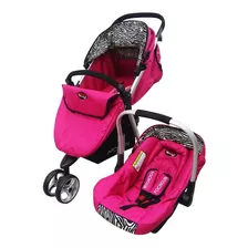 Coche Bebe 3 Ruedas Con Porta Bebe Travel System Pocholin