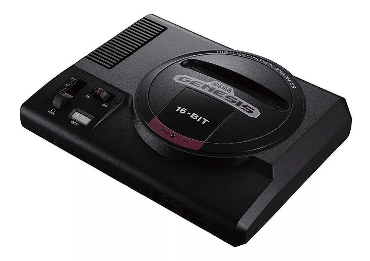 Consola Sega Genesis Mini 512mb Color  Negro