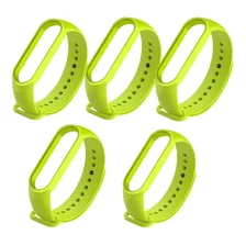 Kit Atacado 5 Pulseiras Para Xiaomi Mi Band 5/6/7 Premium