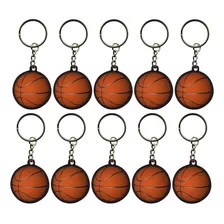 Kit 30 Chaveiro Bola Basquete Mimo Lembrancinha Sacolinha