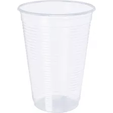 Vaso Plástico Descartable 330 Cc X 500 Blanco / Cristal