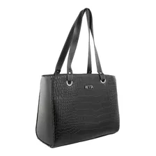 Bolsa Baú Croco Com Alça De Ombro Retta 