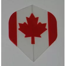 **** Dardos - 5 Sets (15 Vuelos) Canadá, Hoja De Arce Canadi