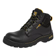 Botin Industrial De Cliff Para Hombre Negro 5303 T6