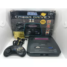 Console Sega Mega Drive 2 Video Game Com 368 Jogos 16 Bit