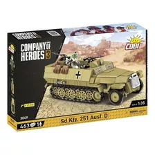 Cobi 3049 Company Of Heroes Sdkfz 251 Tanque Bloques Guerra