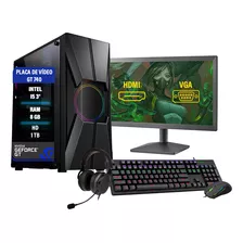 Pc Gamer Completo I5 8gb Gt 740 Hd 1tb Fonte 600w Mon 19