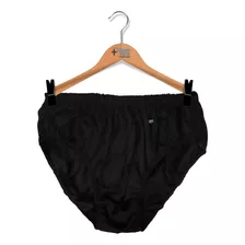 Kit C/ 3 Unds Cueca Slip Plus Size Extra Grande 100% Algodão