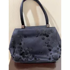 Bolsa Versace Negra De Mano