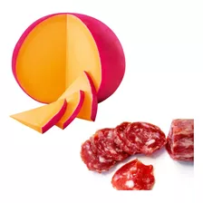 Kit Salame Artesanal Mineiro + Queijo Reino Bola Da Canastra