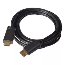 Cabo Dysplay Port Para Hdmi 2k, 4k Ultra Hd 5 Metros 