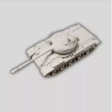 Tanque Ruso T62, Escala 1/72, Color Blanco